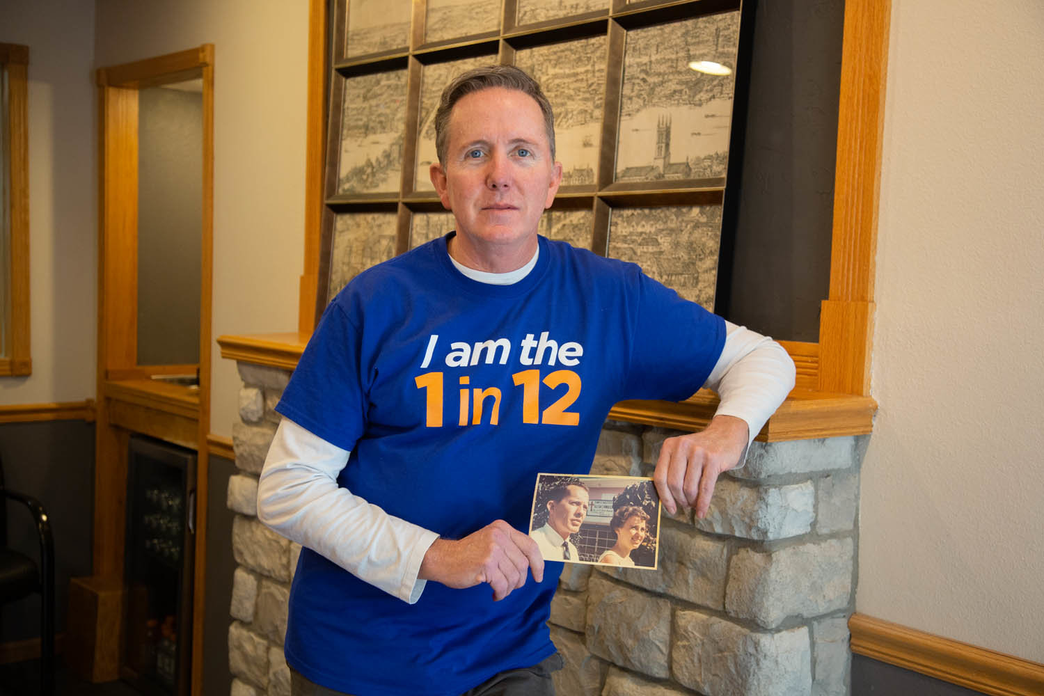 David Potter says after his parents were murdered when he was 10 years old, a place like Lost & Found Grief Center would have helped him work through his pain. That’s why he’s supporting the nonprofit today through the 1 in 12 campaign.
